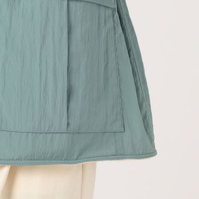 レーヨンウール　リバーシブルジャケット