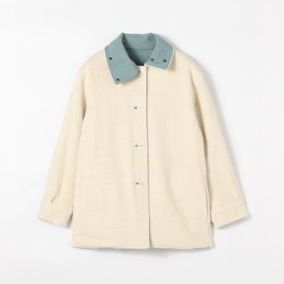 レーヨンウール　リバーシブルジャケット
