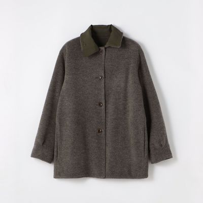 レーヨンウール　リバーシブルジャケット