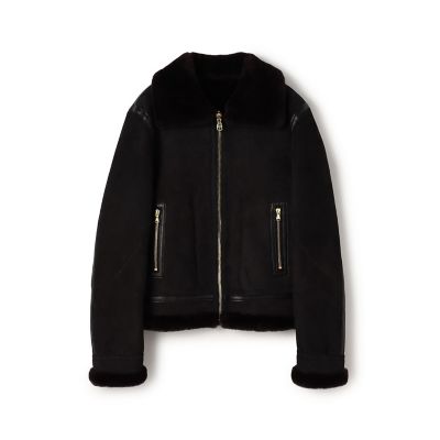 【送料無料】maison TOMORROWLAND/メゾン トゥモローランド ラムレザー ムートンジャケット 19ブラック アウター【三越伊勢丹/公式】