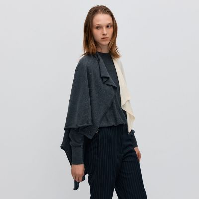 スパークルファインウール ニットスカーフ | maison TOMORROWLAND