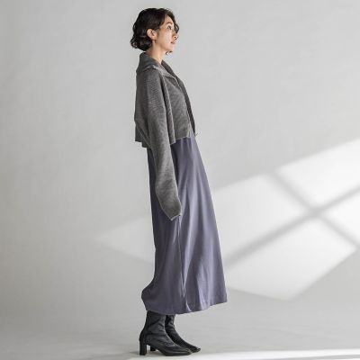 【ＷＥＢ限定】ニット付きワンピース