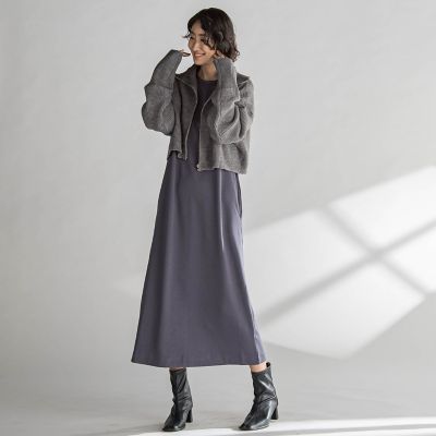 【ＷＥＢ限定】ニット付きワンピース