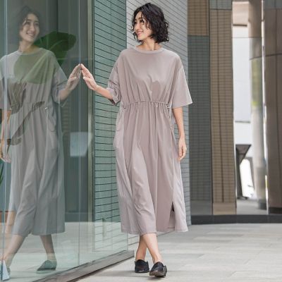 【SALE】la.f...（Women）/ラ エフ "動きやすさも、きちんと感も"一枚完結ワンピ&#8810;手洗い可能&#8811; 11キャメル ワンピース・ドレス【三越伊勢丹/公式】