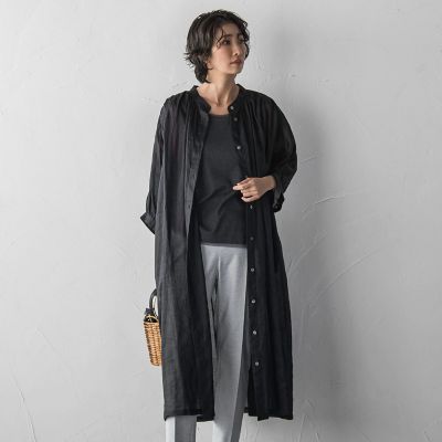 ＜la.f...（Women）＞シアーラミーワンピース