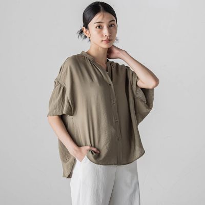 【ＷＥＢ限定】ドルマンスリーブブラウス≪手洗い可能≫