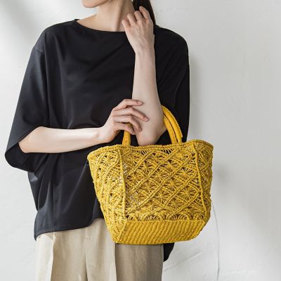 ＜la.f...（Women）＞【ＶＩＯＬＡｄ’ＯＲＯ】スクエアトートバッグ