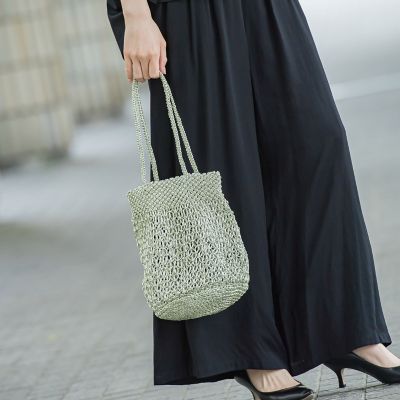 ＜la.f...（Women）＞縦長トートバッグ