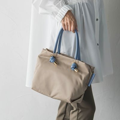 ＜la.f...（Women）＞【ＶＩＯＬＡｄ’ＯＲＯ】ナイロンバッグ
