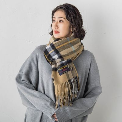 ＜la.f...（Women）＞【ＴＷＥＥＤＭＩＬＬ】チェックマフラー