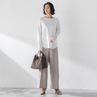 VIOLAd'ORO】イタリアンラフィアシート 2WAYトートバッグ