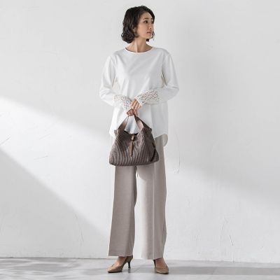 VIOLAd'ORO】イタリアンラフィアシート 2WAYトートバッグ
