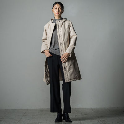 フード付き中綿ナイロンツイルコート | ファッション・服 | 三越伊勢丹