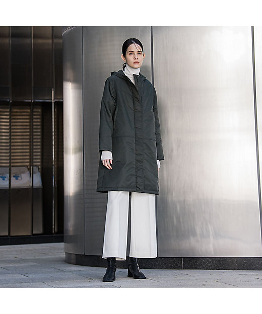 フード付き中綿ナイロンツイルコート | ファッション・服 | 三越伊勢丹 