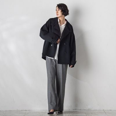 両面シャルムリバーショート丈コート | la.f（Women）/ラ