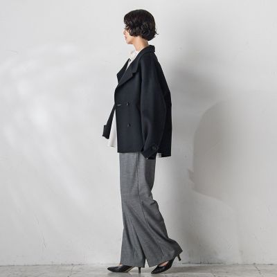 両面シャルムリバーショート丈コート | la.f（Women）/ラ