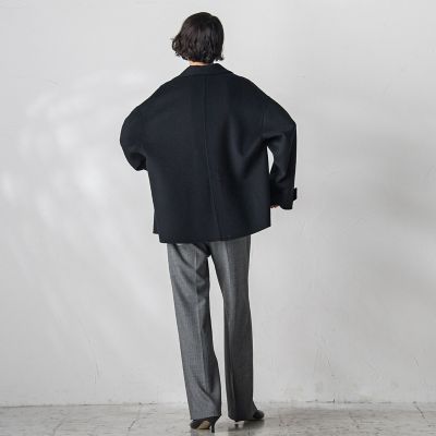 両面シャルムリバーショート丈コート | la.f（Women）/ラ