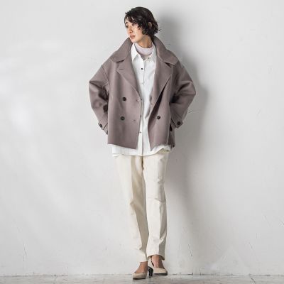 両面シャルムリバーショート丈コート | la.f（Women）/ラ