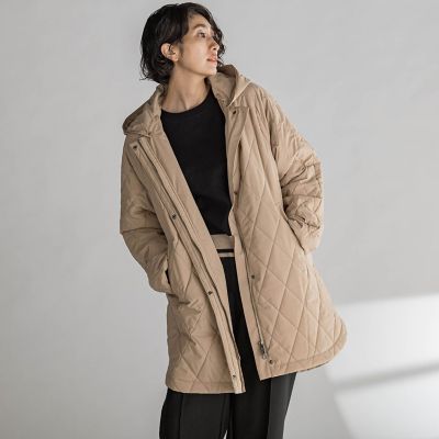 ピーチタフタキルティングコート≪手洗い可能≫ | la.f...（Women）/ラ 