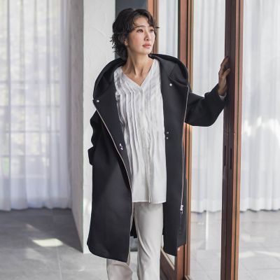 WEB限定】”春まで着られる”2wayダンボールコート | la.f