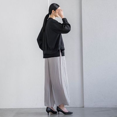 バックサテンジョーゼットジャケット≪洗濯機で洗える≫