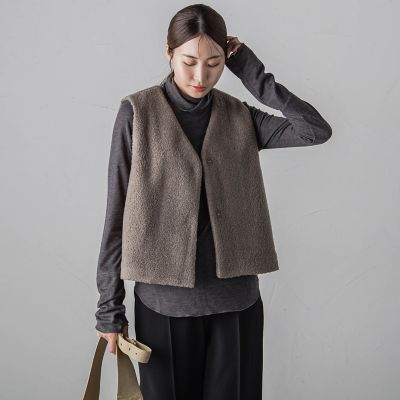 ウールブレンドボアジレ