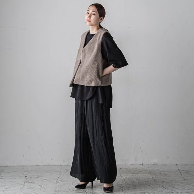 ウールブレンドボアジレ