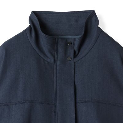 ラエフ（la．f．．．）/スタンドカラーデニムブルゾン≪洗濯機で洗える≫ スタンドカラーデニムブルゾン≪洗濯機で洗える≫ | la.f（Women