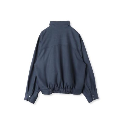 スタンドカラーデニムブルゾン≪洗濯機で洗える≫ | la.f (Women