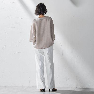 シャンブレーメッシュブルゾン≪手洗い可能≫