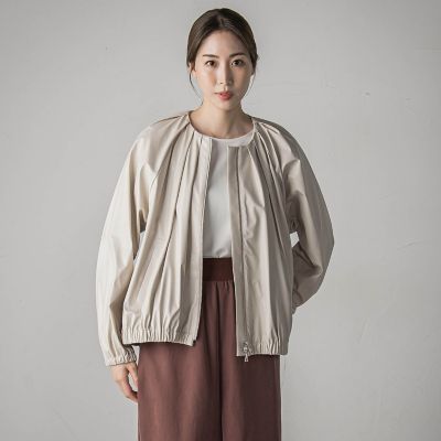 フェイクレザーブルゾン≪手洗い可能≫ | la.f（Women）/ラ エフ