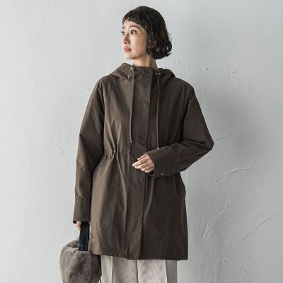 ＜la.f...（Women）＞パーテーションダウンマウンテンパーカー≪洗濯機で洗える≫