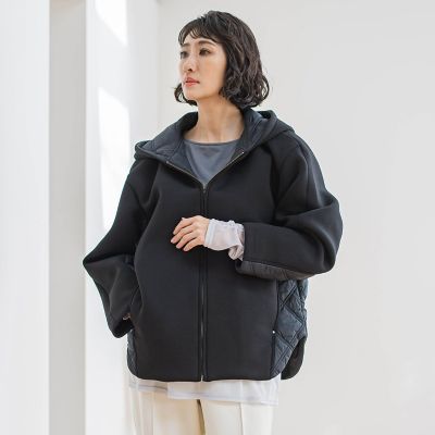 la.f...（Women）/ラ エフ ダンボールキルトブルゾン 04ブラック コート・ジャケット【三越伊勢丹/公式】