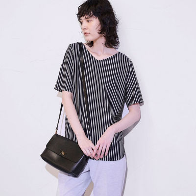 ＜la.f...（Women）＞【ＷＥＢ限定】マットストレッチポンチカットソー