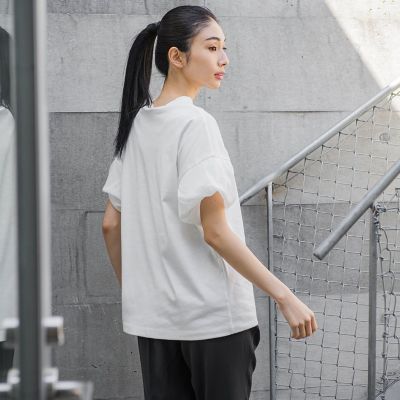 袖シアーカットソー≪洗濯機で洗える／吸水速乾／接触冷感≫