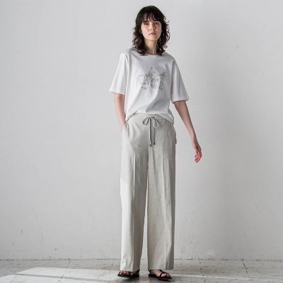 刺しゅうコンパクトＴシャツ≪洗濯機で洗える≫