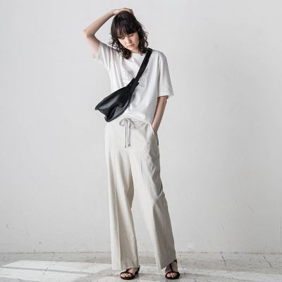刺しゅうコンパクトＴシャツ≪洗濯機で洗える≫
