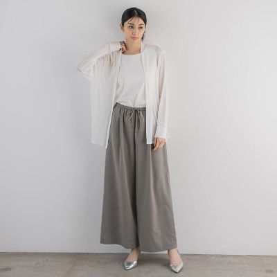 【ＷＥＢ限定】コットンテレコカットソーカーディガン≪洗濯機で洗える≫