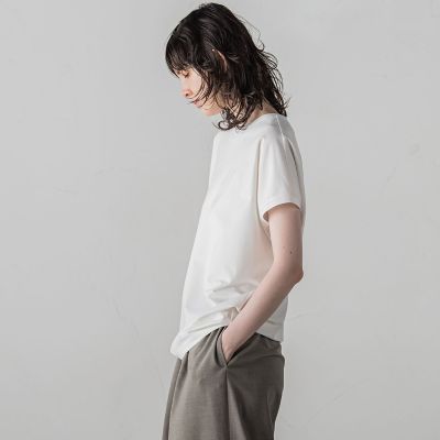 マシュマロポンチカットソー≪洗濯機で洗える≫