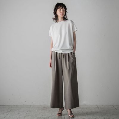 マシュマロポンチカットソー≪洗濯機で洗える≫