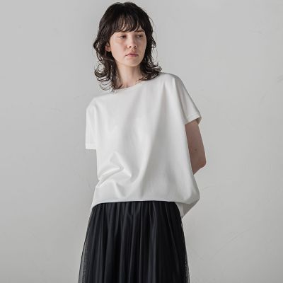 マシュマロポンチカットソー≪洗濯機で洗える≫