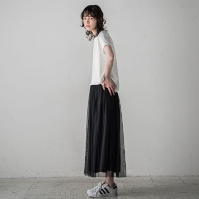 マシュマロポンチカットソー≪洗濯機で洗える≫