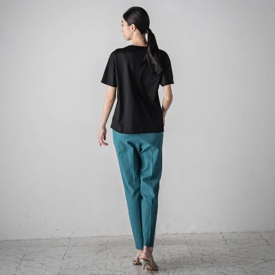 箔プリントロゴＴシャツ≪手洗い可能／吸水速乾／接触冷感≫