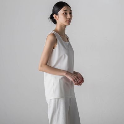 前後２ＷＡＹタンクトップ≪洗濯機で洗える／接触冷感／紫外線防止≫