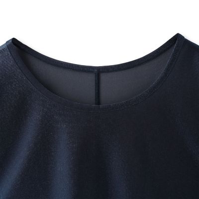 【ＷＥＢ＆ａｍｐ　一部店舗限定】キラリトリコットボクシーカットソー≪洗濯機で洗える≫
