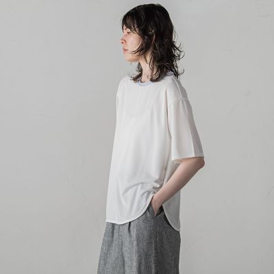 【ＷＥＢ限定】バックリボンカットソー≪洗濯機で洗える≫