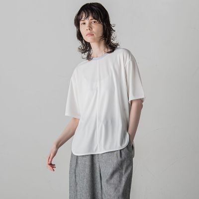 【ＷＥＢ限定】バックリボンカットソー≪洗濯機で洗える≫