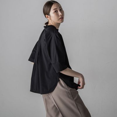 ライクアウーヴン前後２ＷＡＹカットソー≪洗濯機で洗える≫
