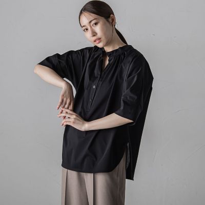 ライクアウーヴン前後２ＷＡＹカットソー≪洗濯機で洗える≫