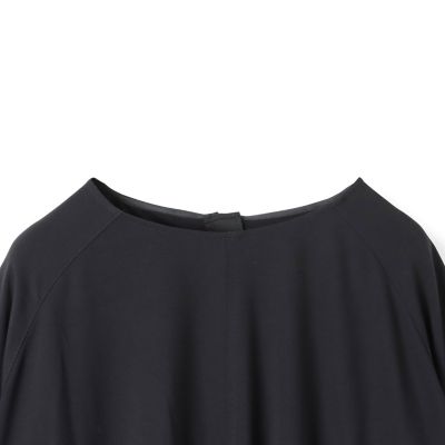 【カタログ掲載】バックリボンマシュマロポンチカットソー≪洗濯機で洗える≫